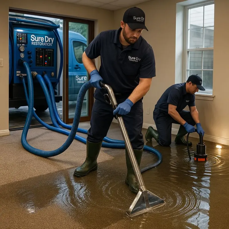 Water Extraction and Removal process in Cajahs Mountain, NC